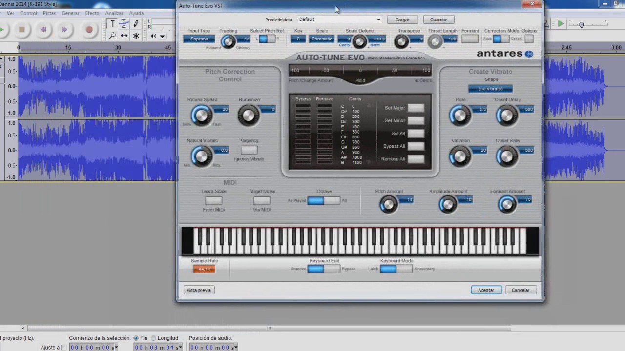 free download autotune for audacity